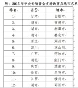 环保部：28亿支持30地市防治重金属污染